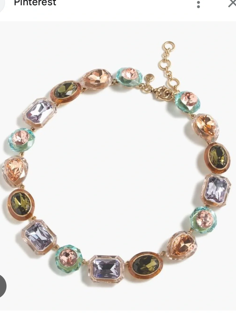 JCREW Jewel Box necklace and earrings set - Picture 1 of 7